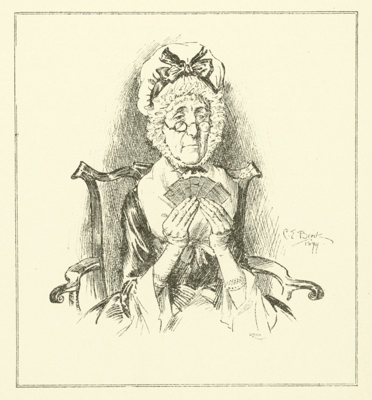Illustration till The Essays of Elia av Charles Lamb (gravyr) av Charles Edmund Brock