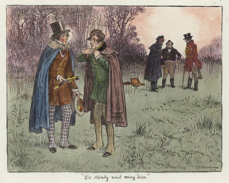 Illustration till Pickwick Papers av Charles Edmund Brock
