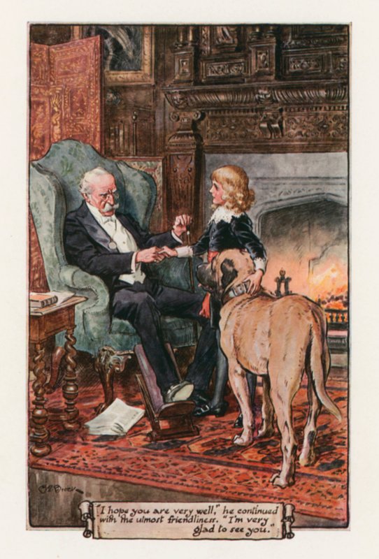 Little Lord Fauntleroy av Frances Hodgson Burnett av Charles Edmund Brock