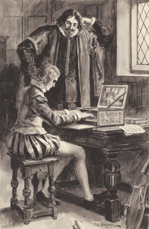 Thomas Tallis och William Byrd av Charles Edmund Brock