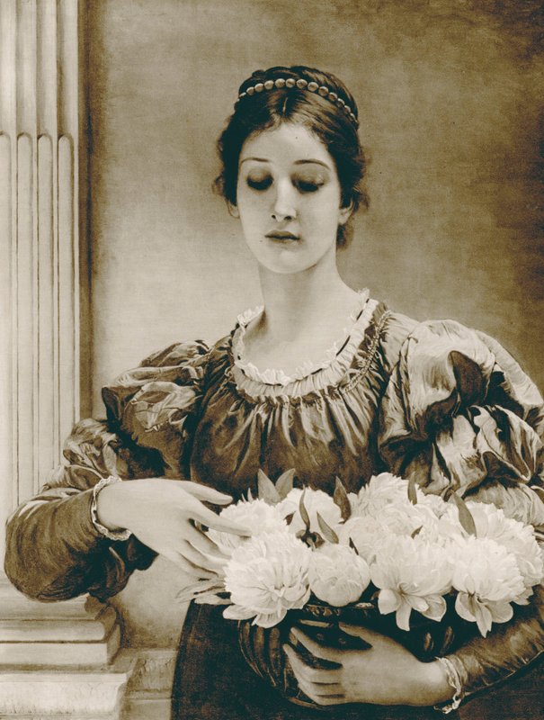 Pioner (fotogravyr) av Charles Edward (after) Perugini