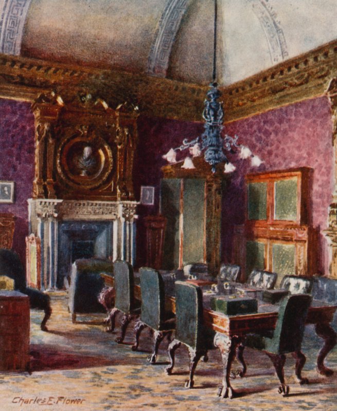 Treasury Board Room, kontoret för finansministern av Charles Edwin Flower