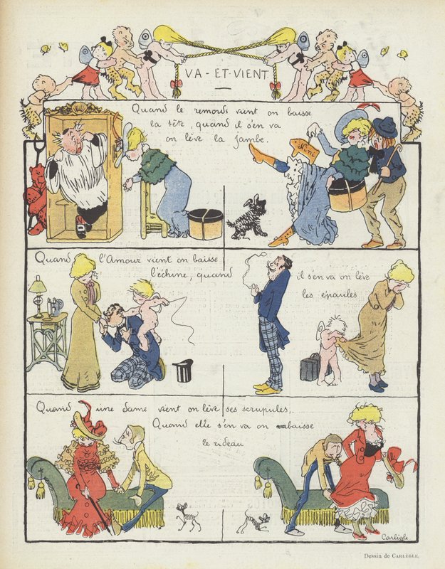 Illustration för Le Rire av Charles Emile Egli