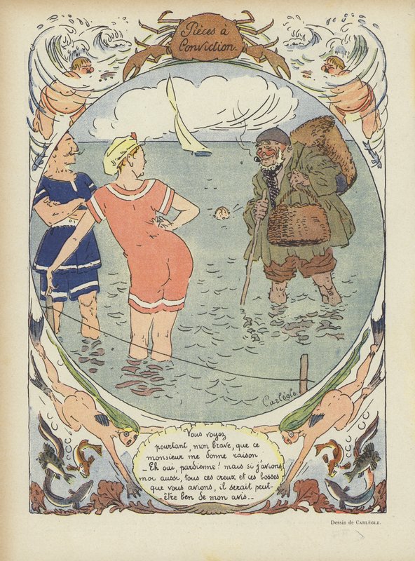 Illustration för Le Rire av Charles Emile Egli