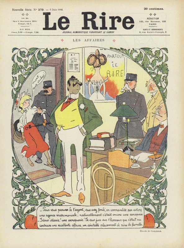 Illustration för Le Rire av Charles Emile Egli