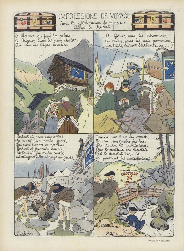Illustration för Le Rire av Charles Emile Egli