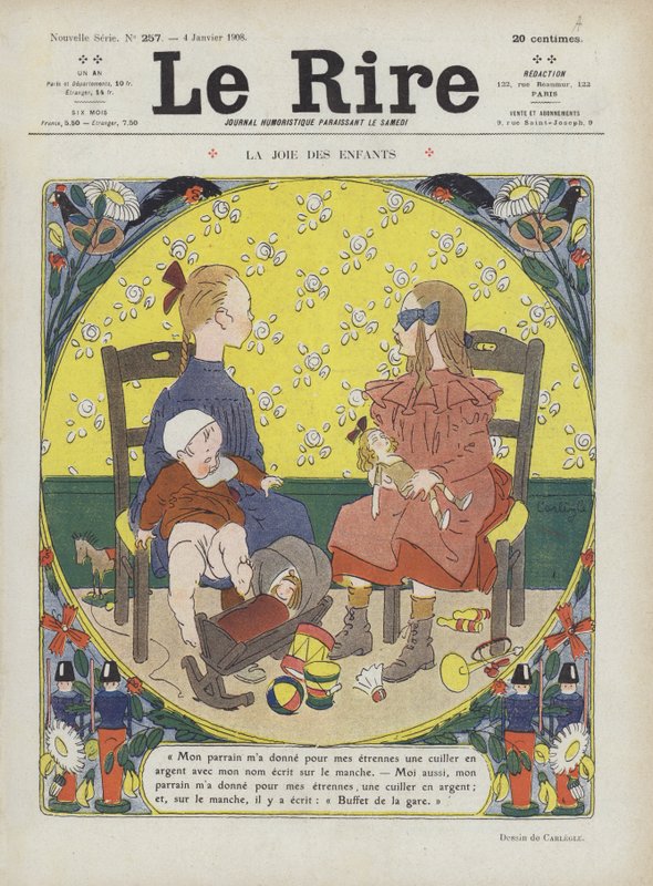 Illustration för Le Rire av Charles Emile Egli