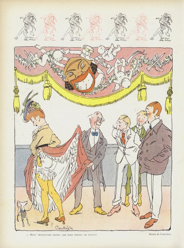 Illustration för Le Rire av Charles Emile Egli