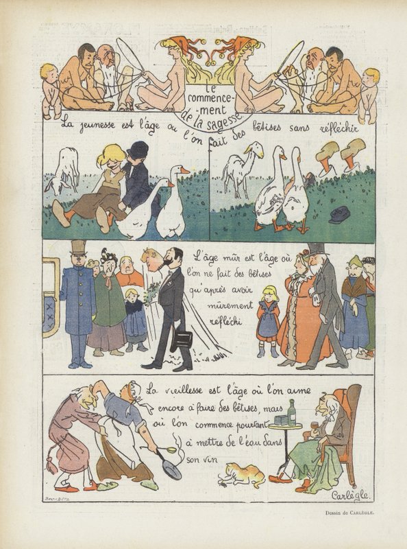 Illustration för Le Rire av Charles Emile Egli