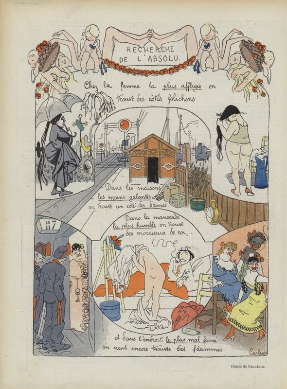 Illustration för Le Rire av Charles Emile Egli