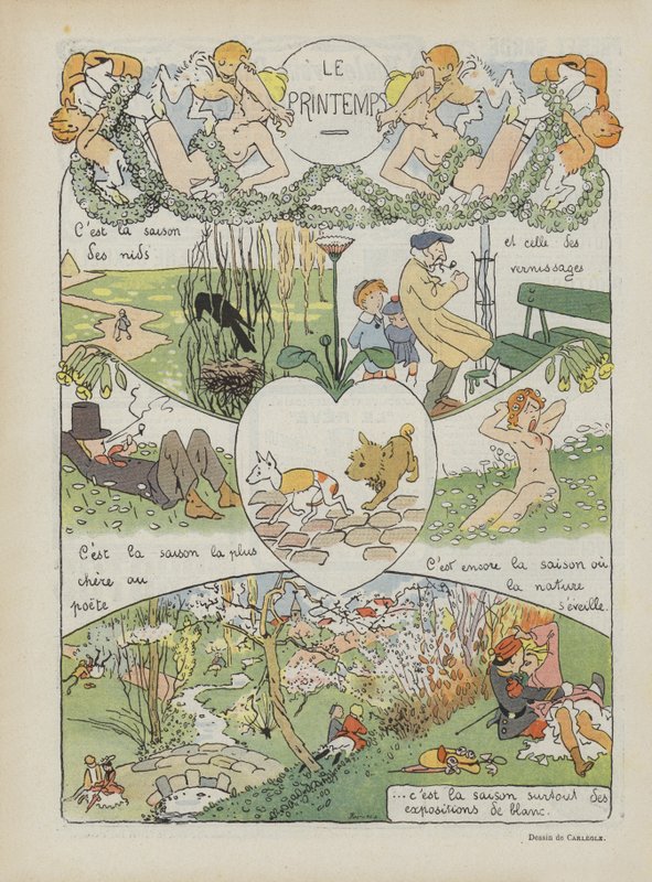 Illustration för Le Rire av Charles Emile Egli