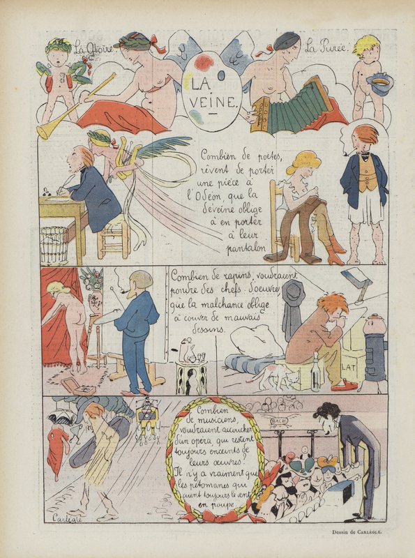 Illustration för Le Rire av Charles Emile Egli
