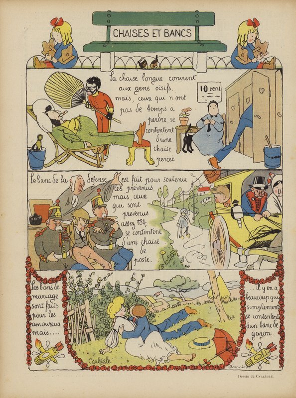 Illustration för Le Rire av Charles Emile Egli