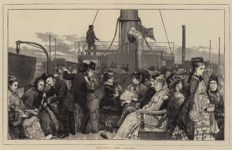 Semestertid flytande av Charles Green