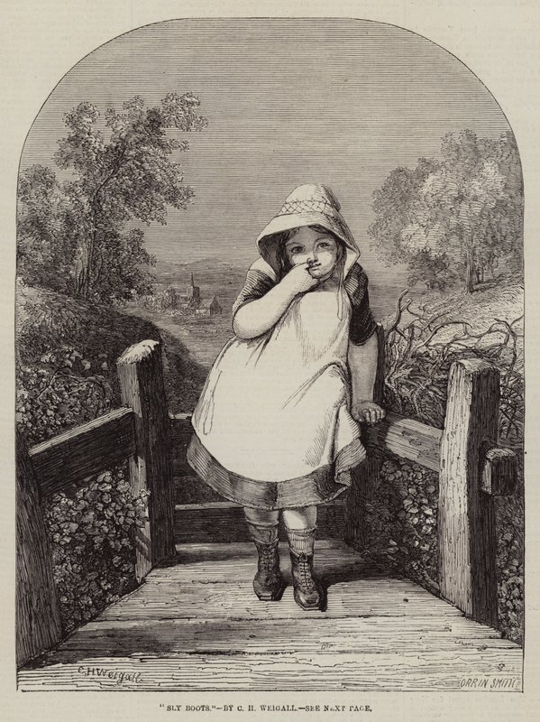Gravyr av Sly Boots av Charles Harvey Weigall