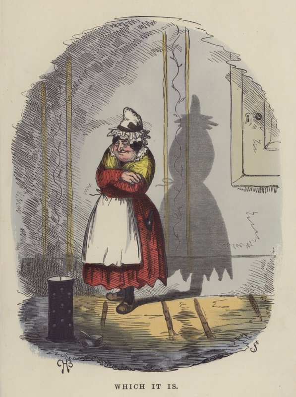 Vilket det är (färgad gravyr) av Charles Henry Bennett