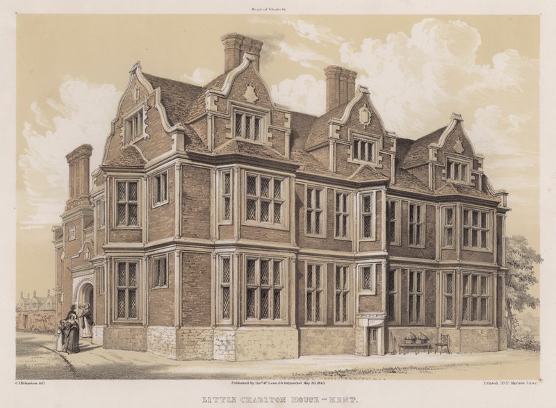 Little Charlton House, Kent av Charles James Richardson