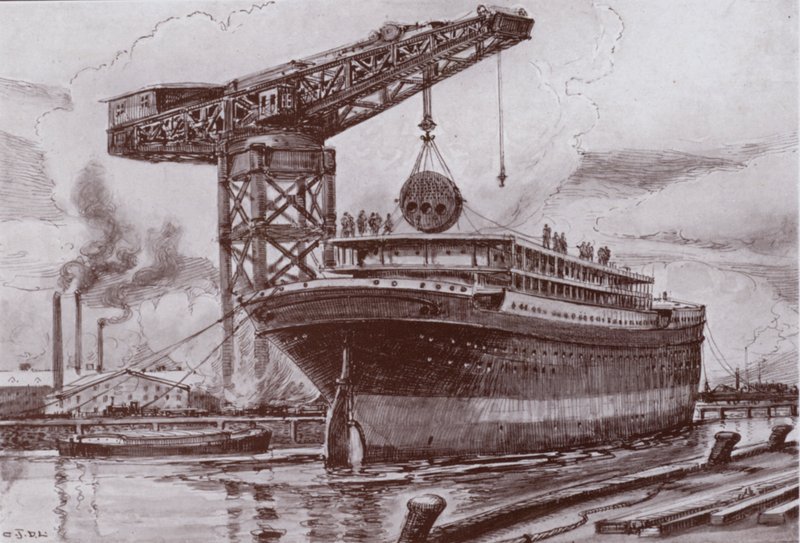 Lyft i pannorna (litho) av Charles John de (after) Lacy