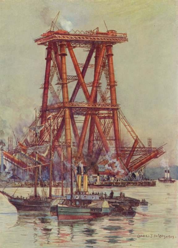 Bygger den fjärde bron av Charles John de Lacy