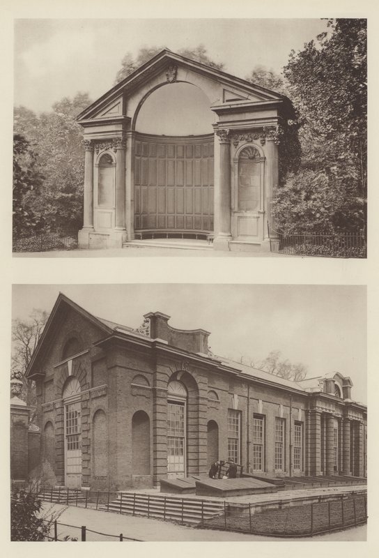 Alcove and Banqueting Hall, Kensington Gardens  av Charles Latham