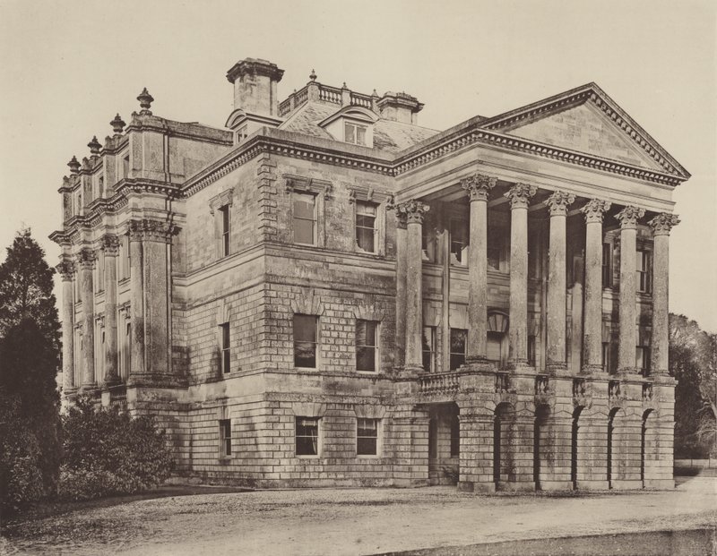 Amesbury Abbey, Wilts, Entrance Front  av Charles Latham