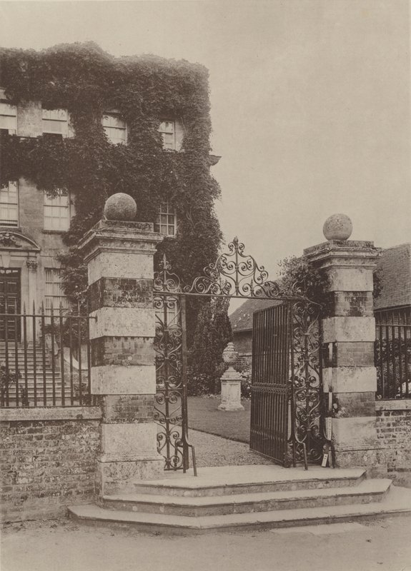An Entrance Gate at Salisbury  av Charles Latham