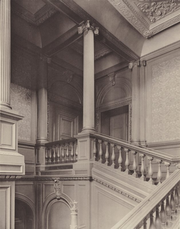Ashburnham House, Westminster, the Staircase  av Charles Latham
