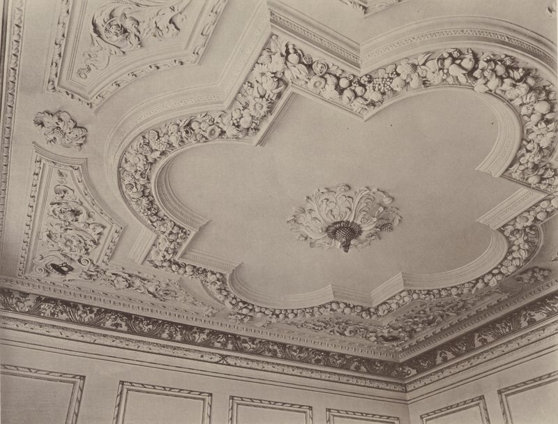 Belton House, Grantham, Ceiling of the Staircase  av Charles Latham