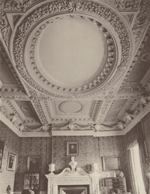 Coleshill, Berkshire, Interior of Saloon  av Charles Latham
