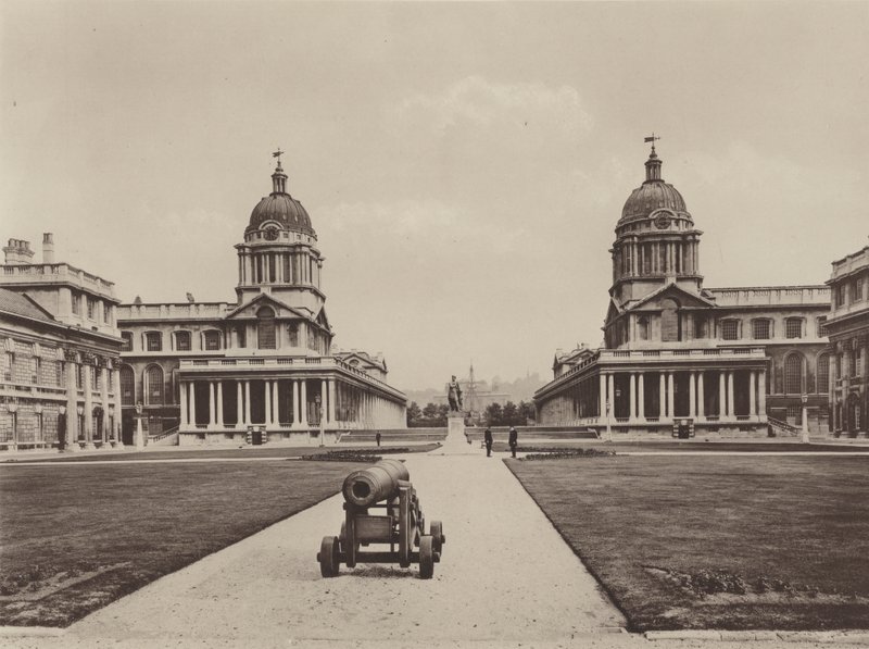 Greenwich Hospital, General View  av Charles Latham