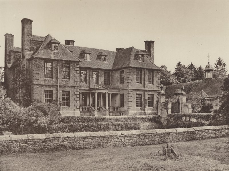 Groombridge Place, Sussex, the West Front  av Charles Latham