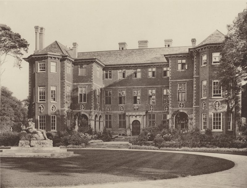 Ham House, Petersham, the Entrance Front  av Charles Latham