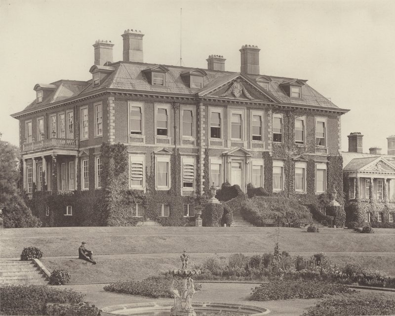 Melton Constable, Norfolk, the Garden Front  av Charles Latham