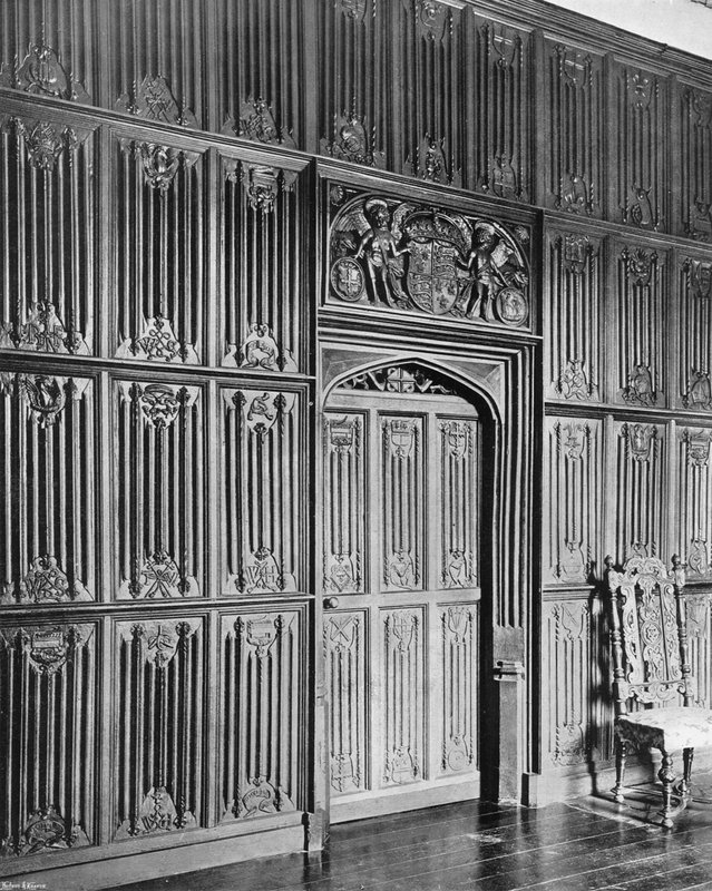 Paneling i Långa Galleriet av Charles Latham