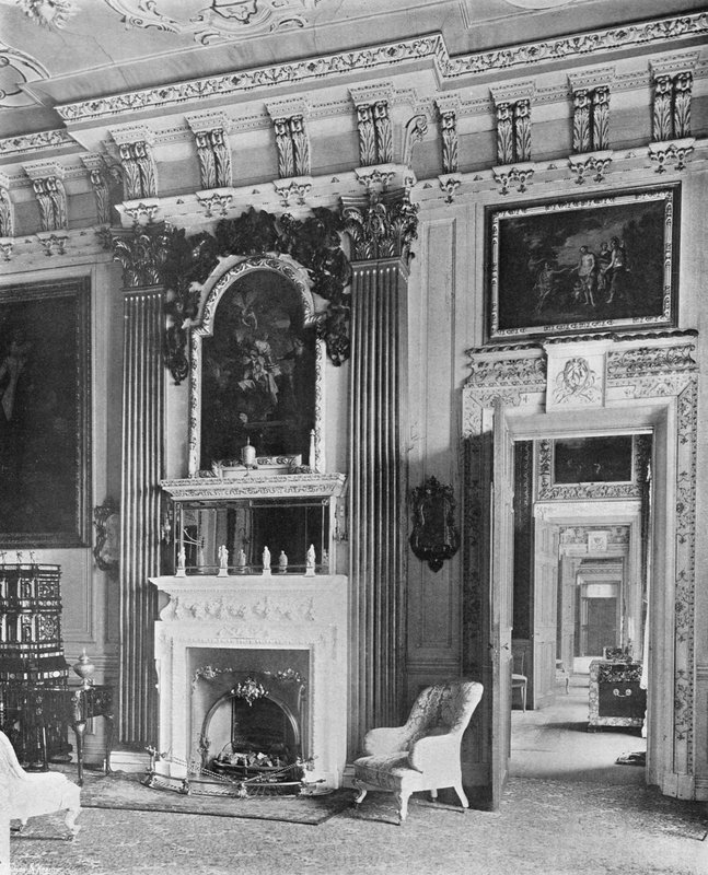 Queen Annes vardagsrum av Charles Latham