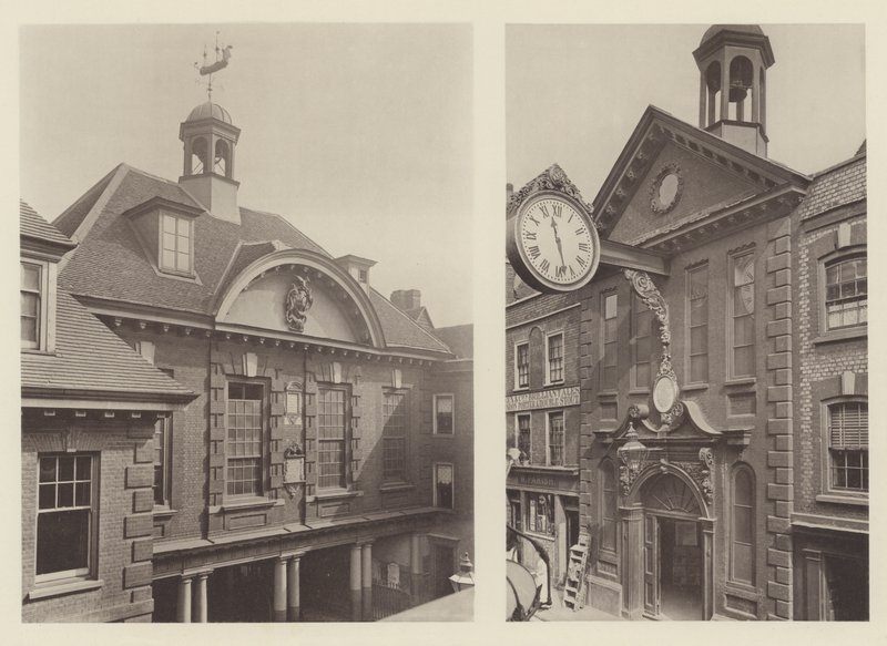 Rochester, the Guildhall, the Corn Exchange  av Charles Latham