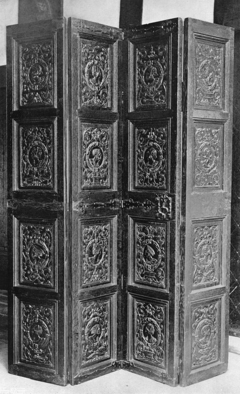 Skärm i Speke Hall, Lancs av Charles Latham