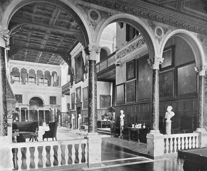 Stora salen och dess gallerier av Charles Latham