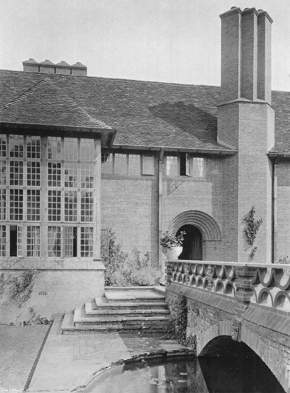 Hallfönstret, Great Oriel och Circular Pool av Charles Latham