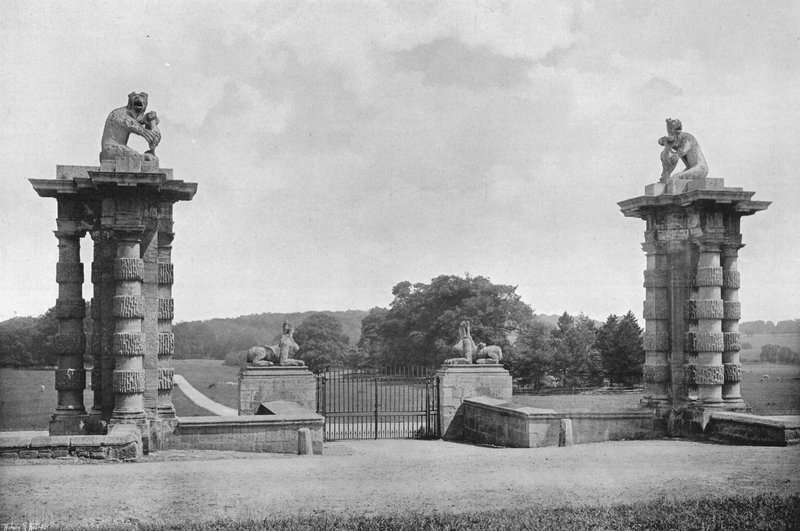 Pirarna och parken av Charles Latham