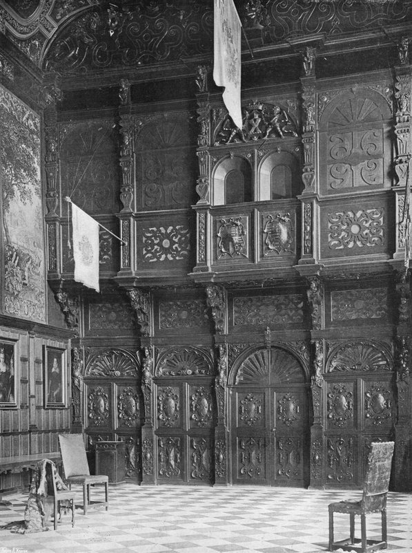 The West Screen of the Marble Hall (s/v foto) av Charles Latham