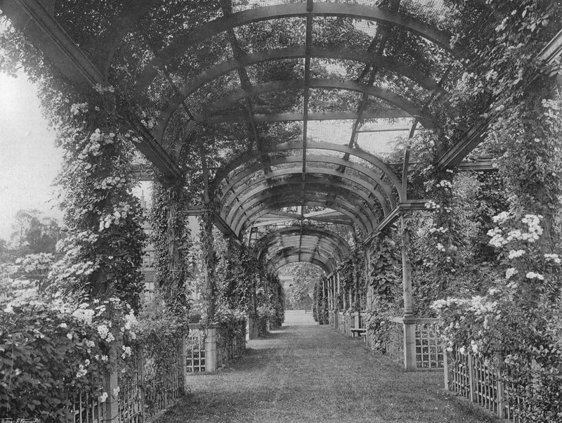Under norra pergolan av Charles Latham