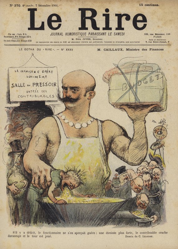 Illustration för Le Rire av Charles Leandre
