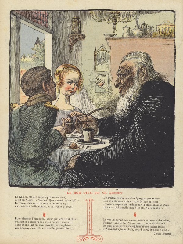 Illustration för Le Rire av Charles Leandre