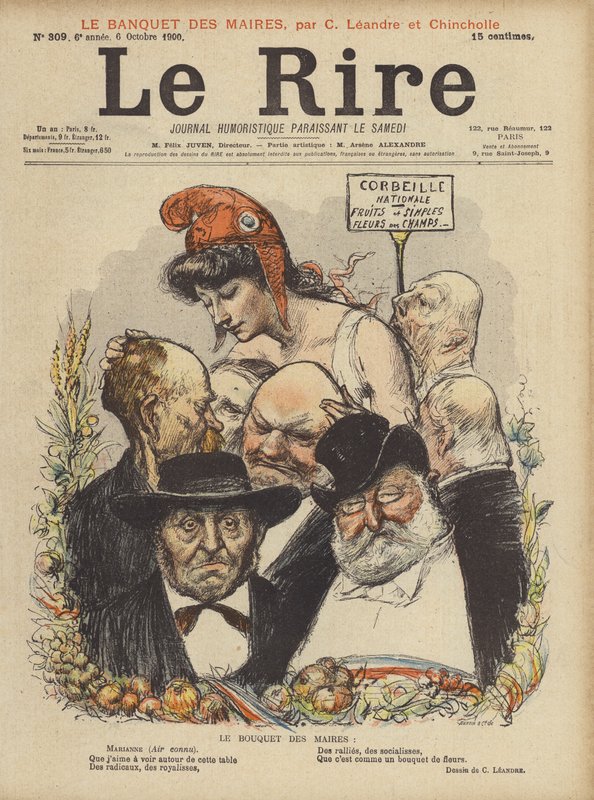 Illustration för Le Rire av Charles Leandre
