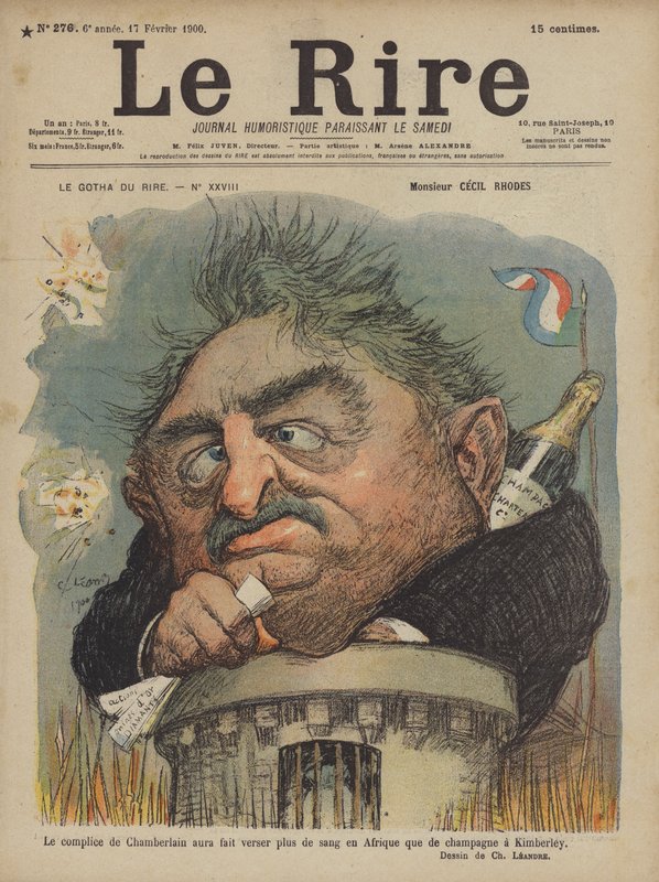 Illustration för Le Rire av Charles Leandre
