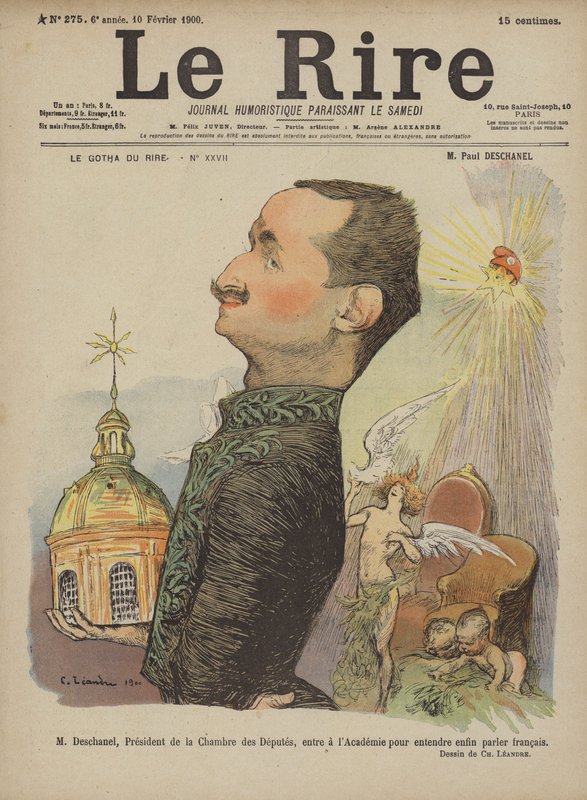 Illustration för Le Rire av Charles Leandre