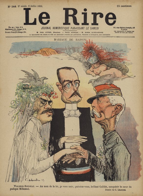Illustration för Le Rire av Charles Leandre