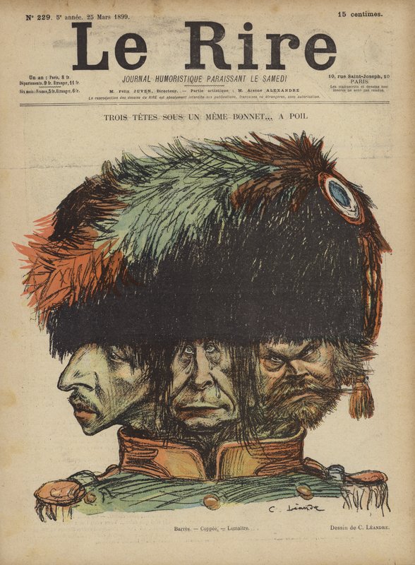 Illustration för Le Rire av Charles Leandre