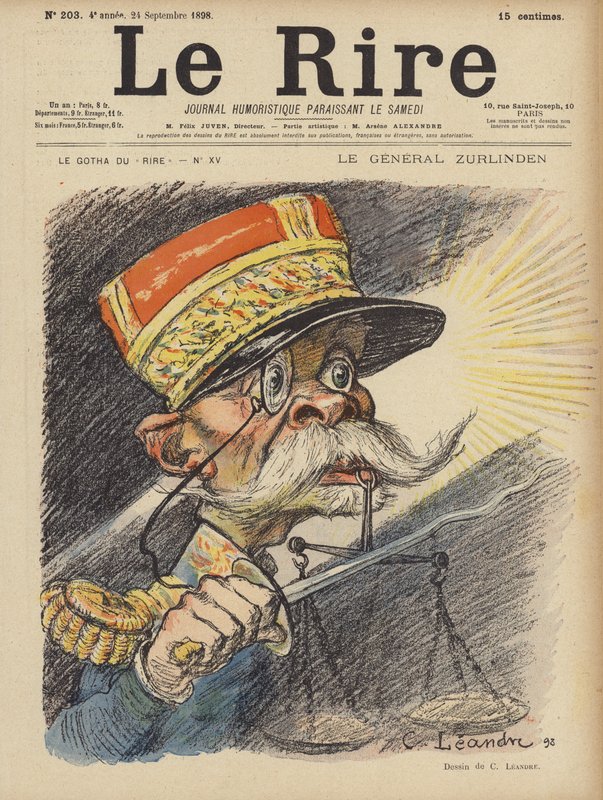 Illustration för Le Rire av Charles Leandre